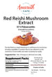 Red Reishi Mushroom Extract